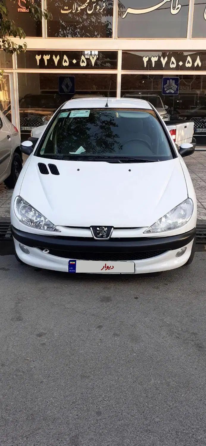 پژو ۲۰۶ صندوق دار v8 - 1391