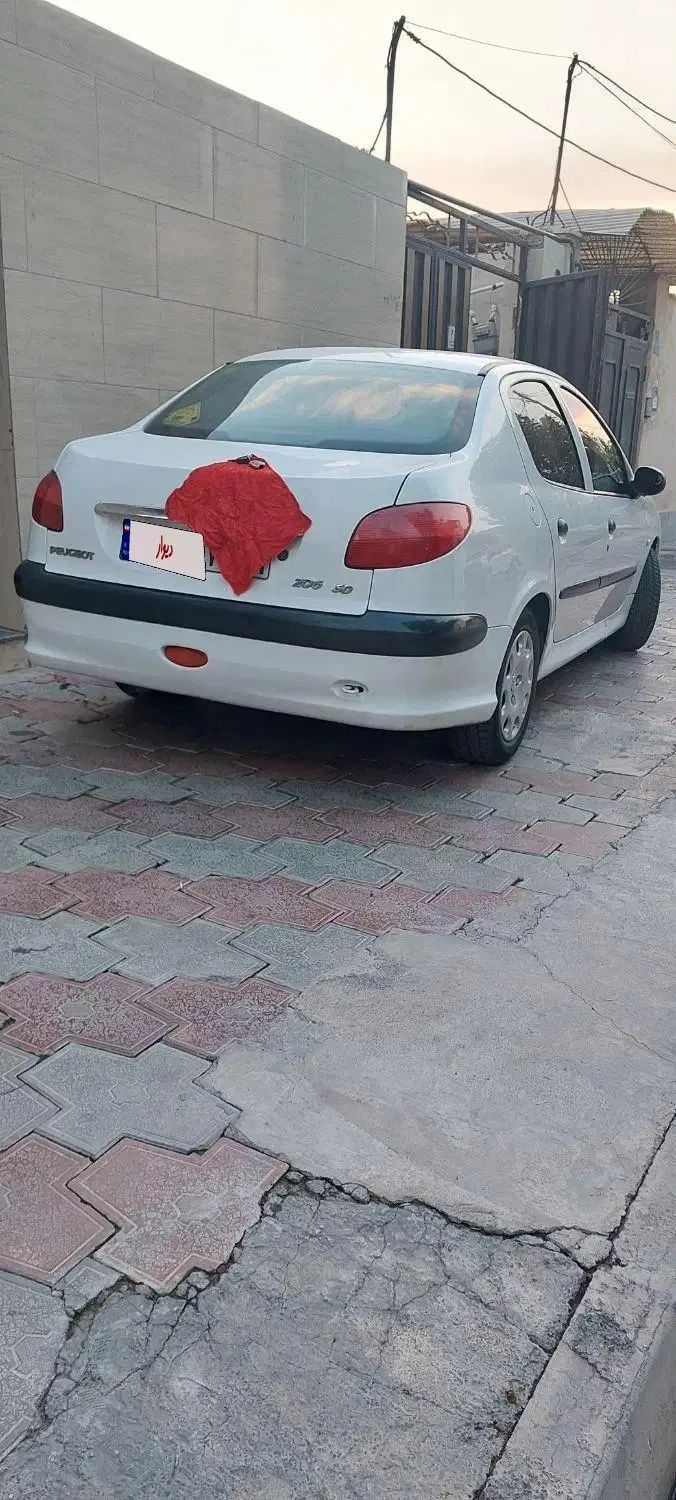 پژو ۲۰۶ صندوق دار v20 - 1391