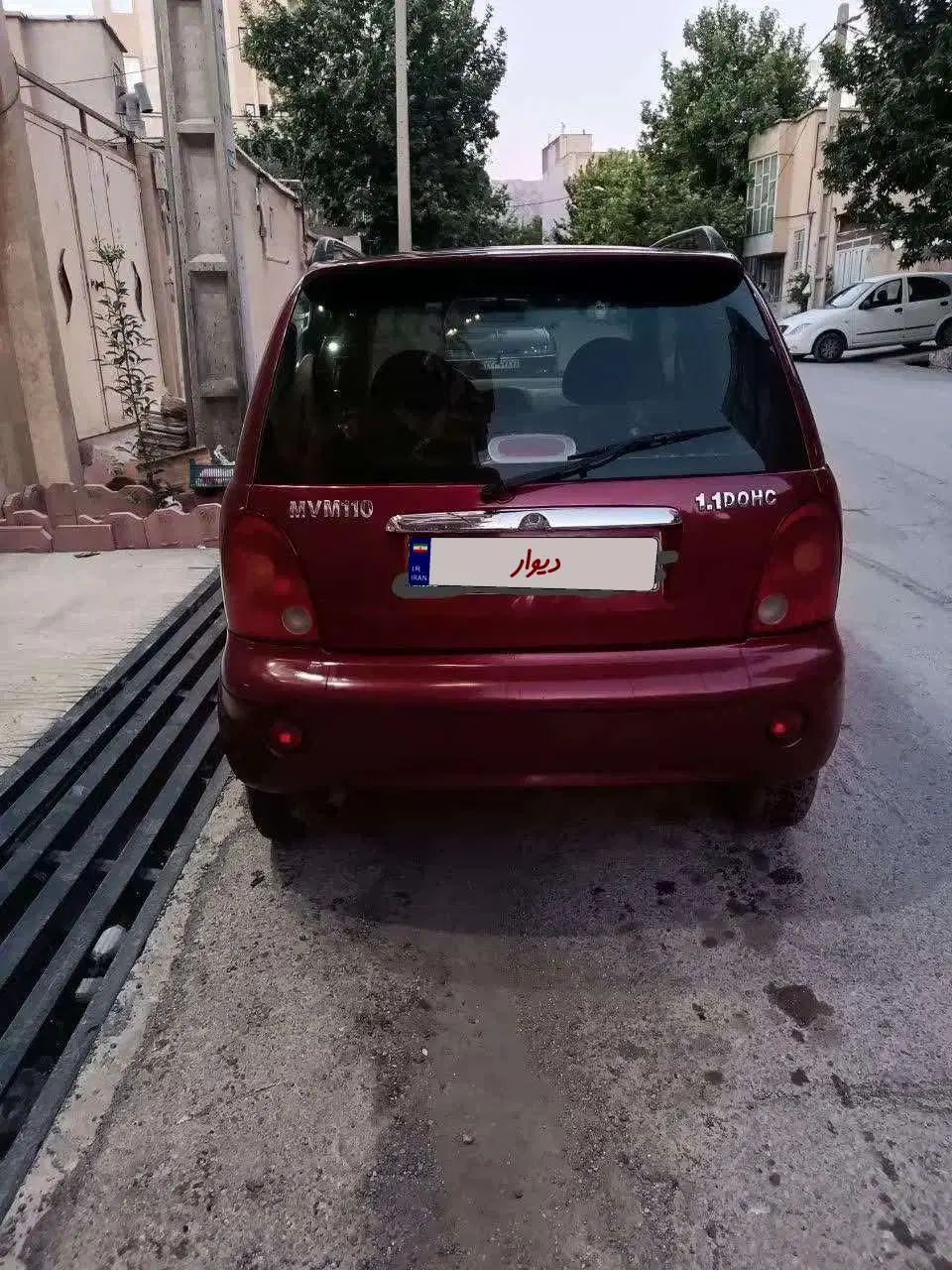 ام وی ام 110 چهار سیلندر دنده ای - 1392