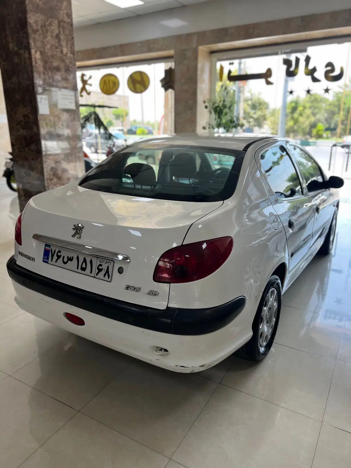 پژو ۲۰۶ صندوق دار v8 - 1397