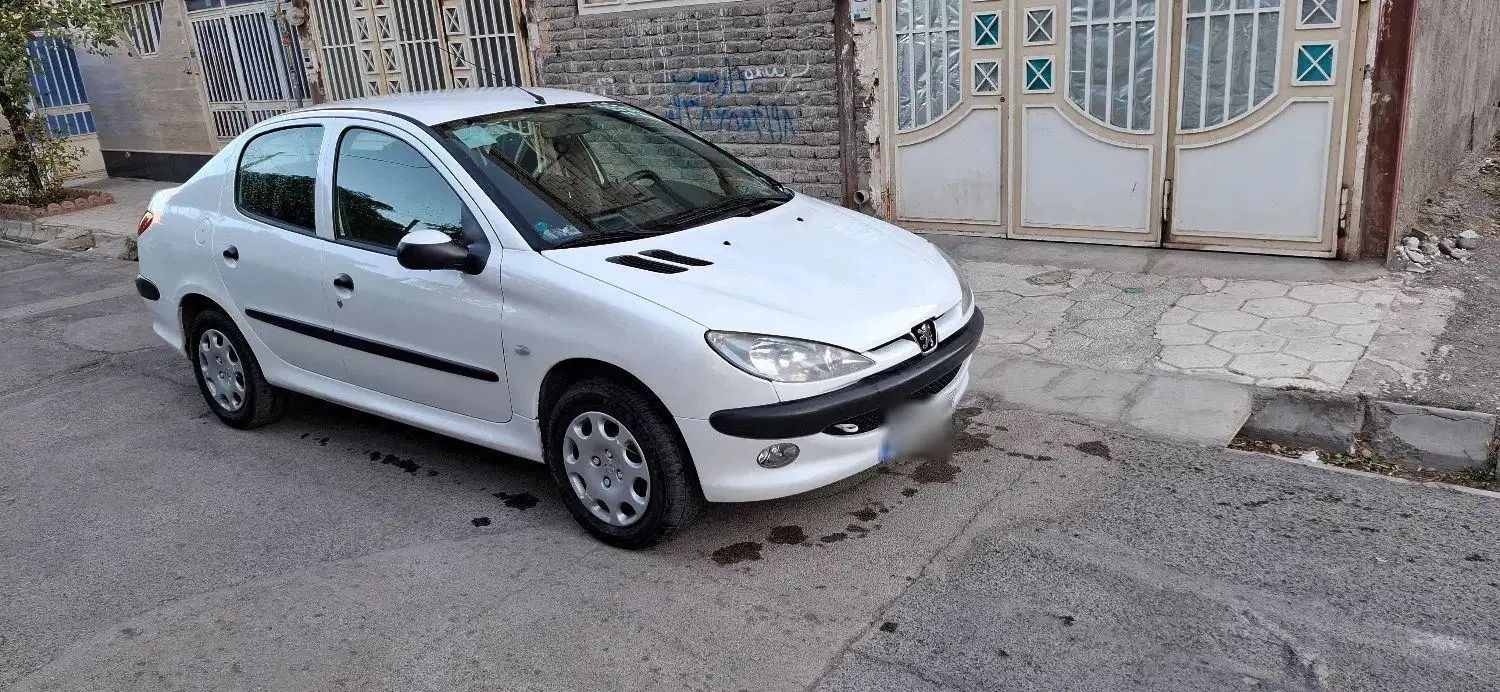 پژو ۲۰۶ صندوق دار v8 - 1397