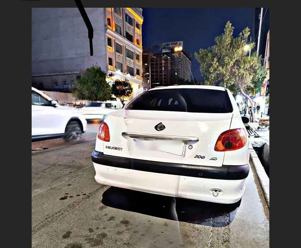 پژو ۲۰۶ صندوق دار v8 - 1393