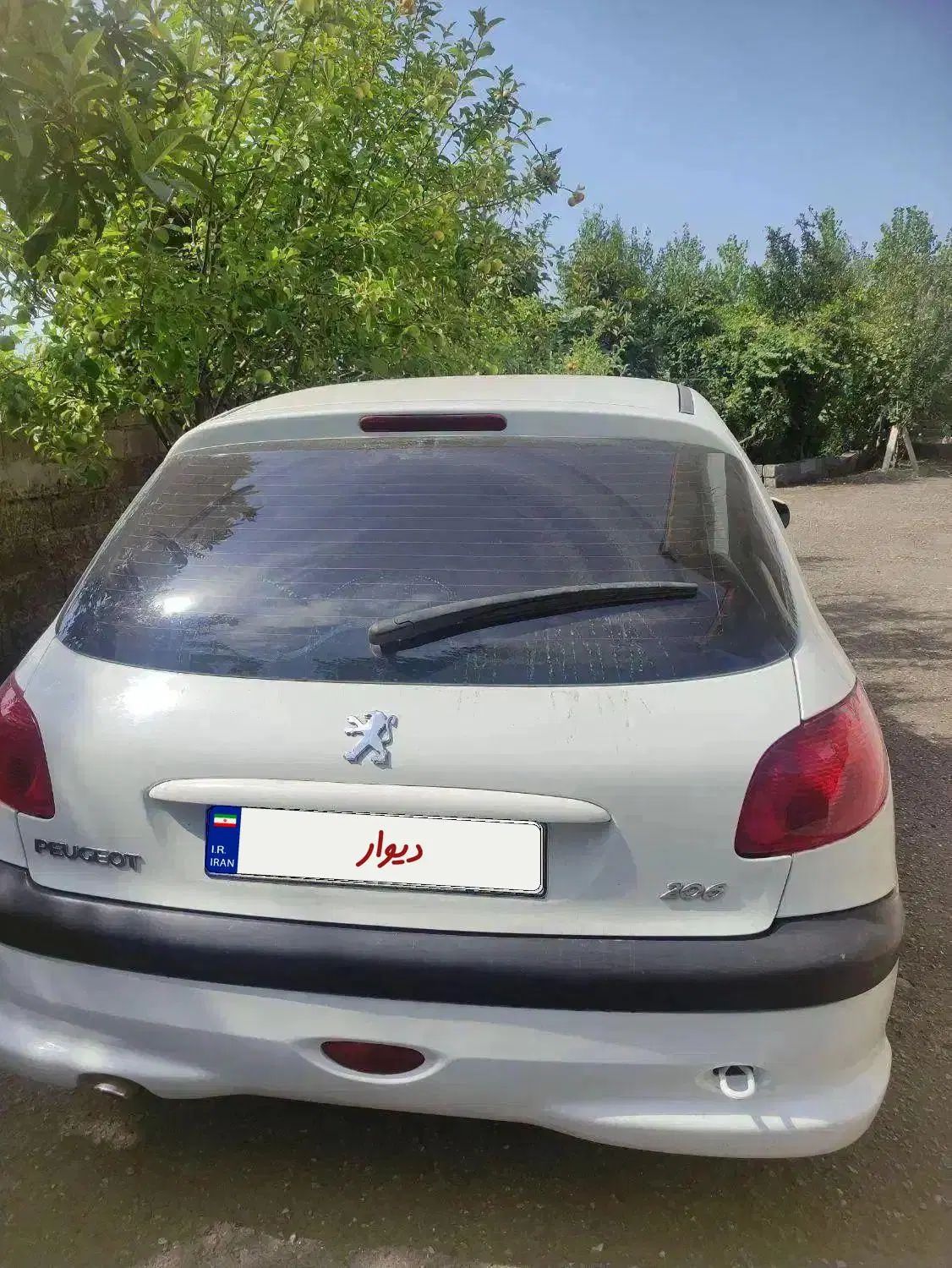 پژو 206 تیپ 2 - 1391