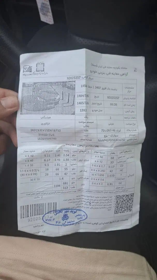 پژو ۲۰۶ صندوق دار v8 - 1393