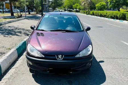 پژو ۲۰۶ صندوق دار v8 - 1396