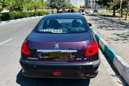 پژو ۲۰۶ صندوق دار v8 - 1396