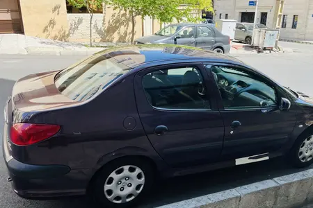 پژو ۲۰۶ صندوق دار v8 - 1396