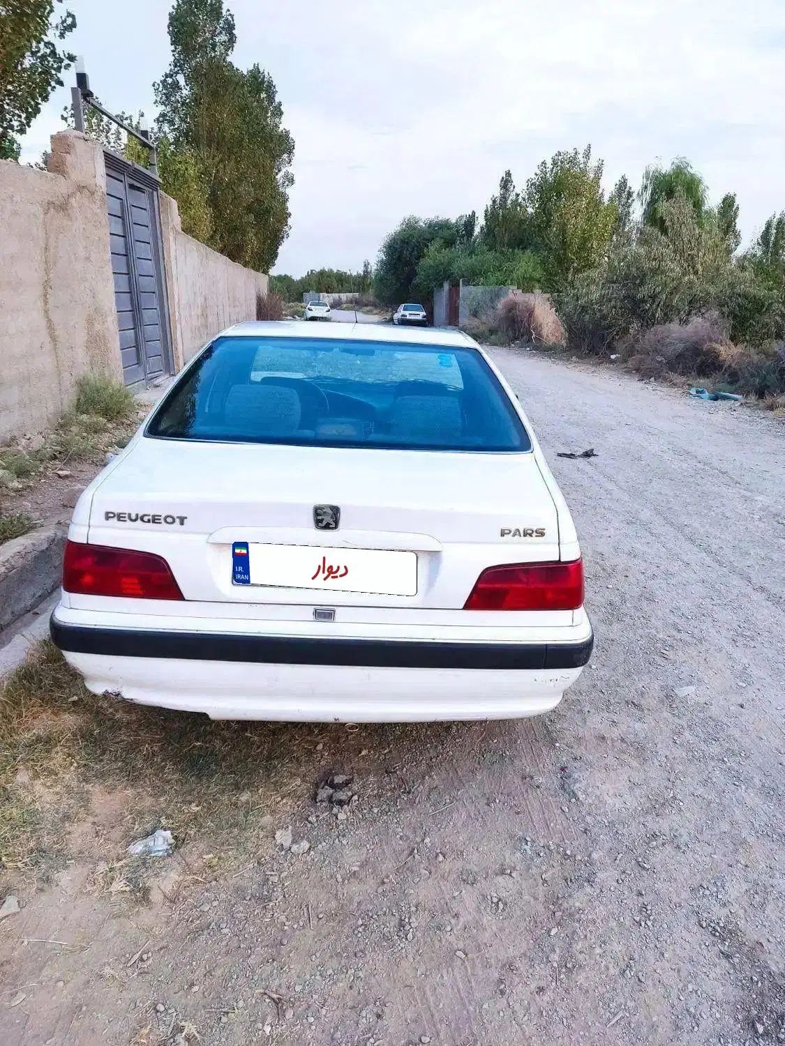 پژو پارس دوگانه سوز - 1391