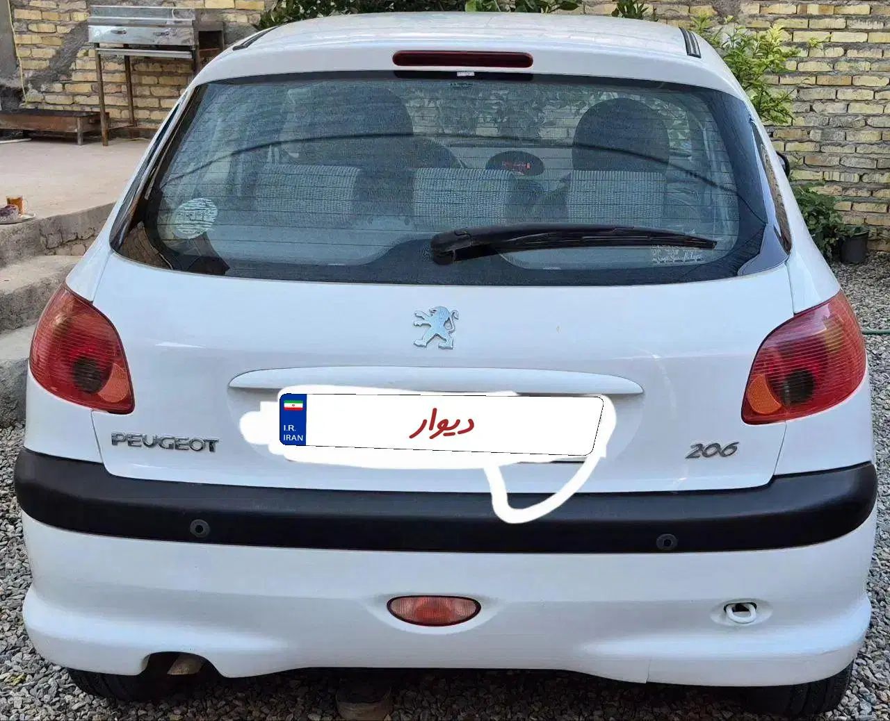 پژو 206 تیپ 2 - 1396