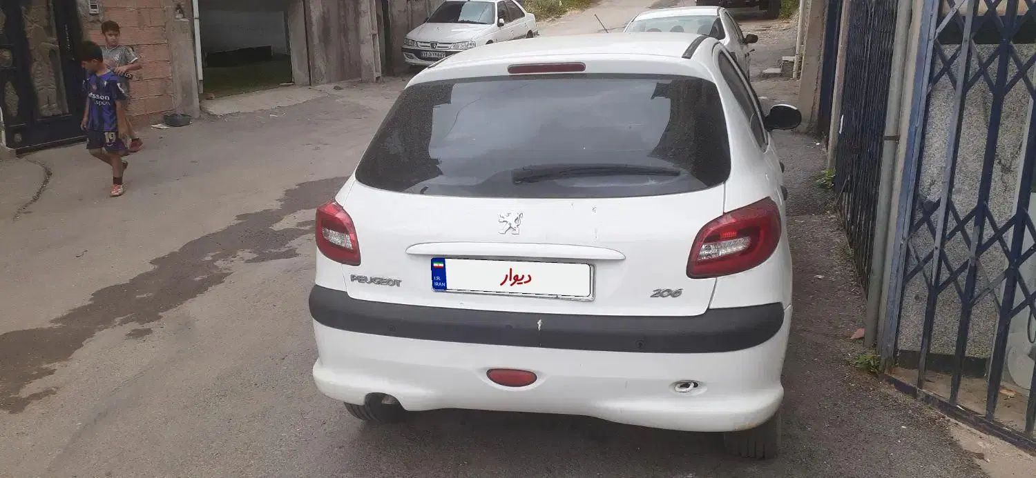 پژو 206 تیپ 5 - 1393