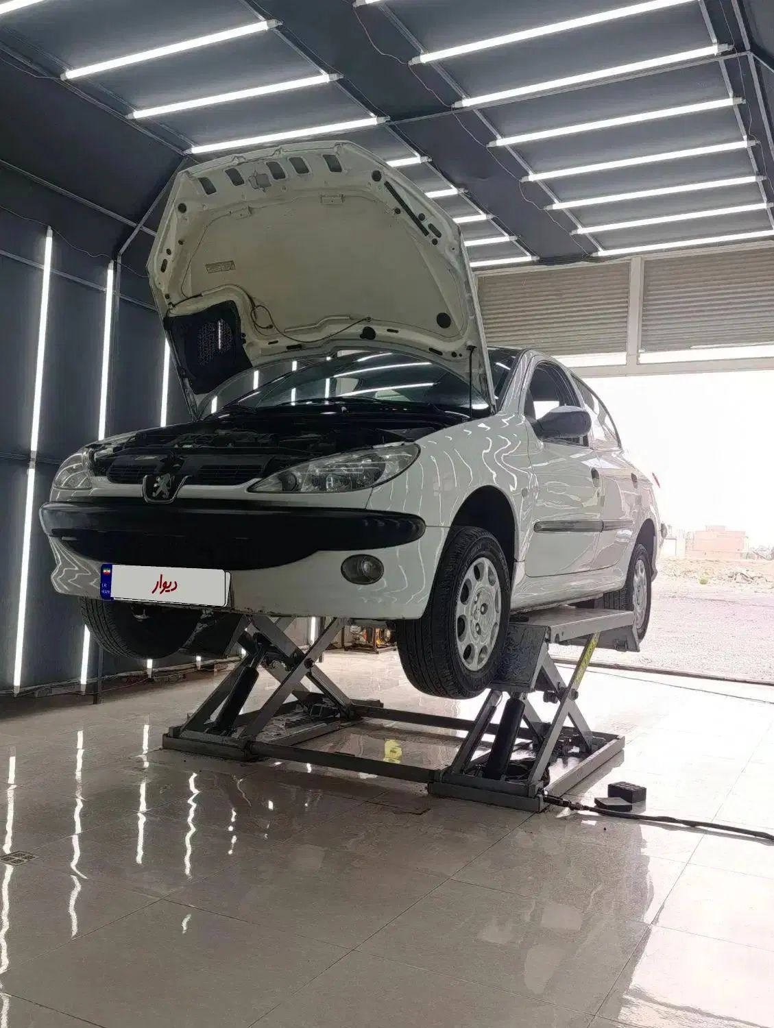 پژو ۲۰۶ صندوق دار v8 - 1389