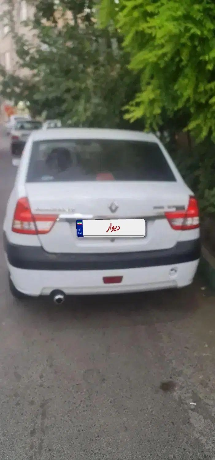 رنو پارس تندر گیربکس JHQ + مولتی مدیا - 1393