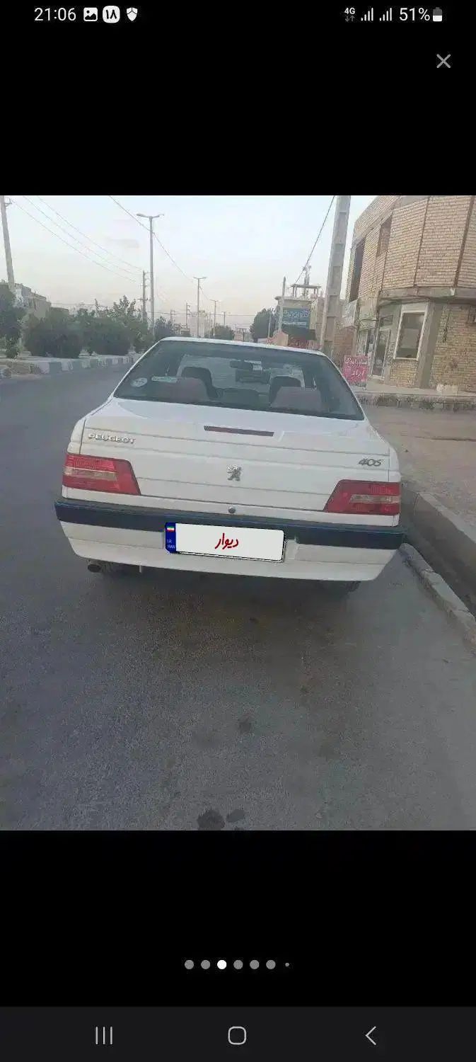 پژو 405 SLX بنزینی TU5 - 1396