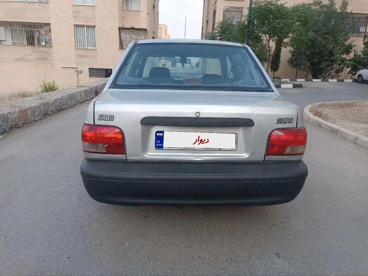 پراید صبا بنزینی - 1386