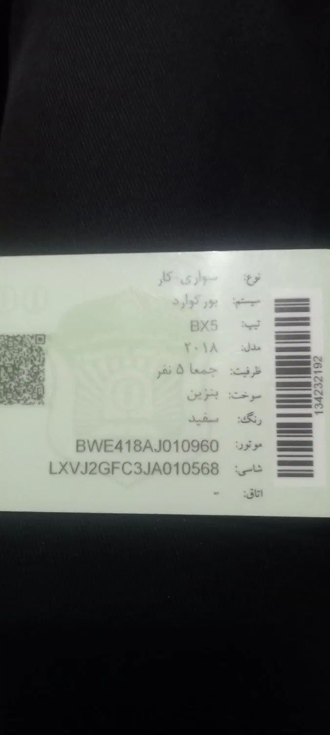بورگوارد BX5 آلتیمیت - 2018