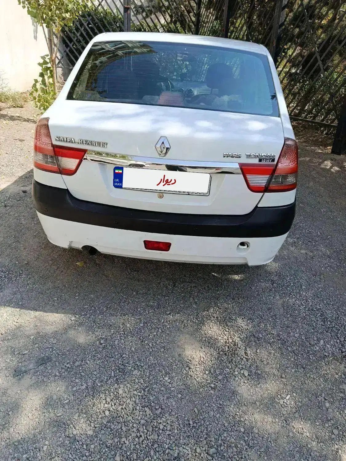 رنو پارس تندر گیربکس JHQ + مولتی مدیا - 1393