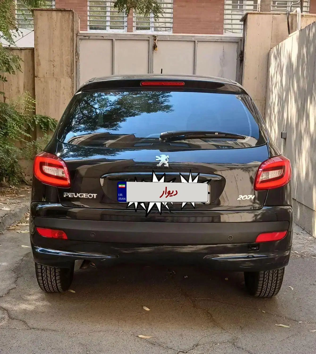 پژو 207 اتوماتیک TU5P - 1403