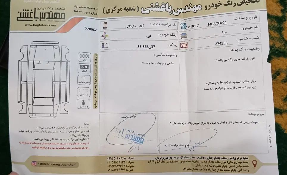 تیبا 2 EX رینگ آلومینیومی - 1399