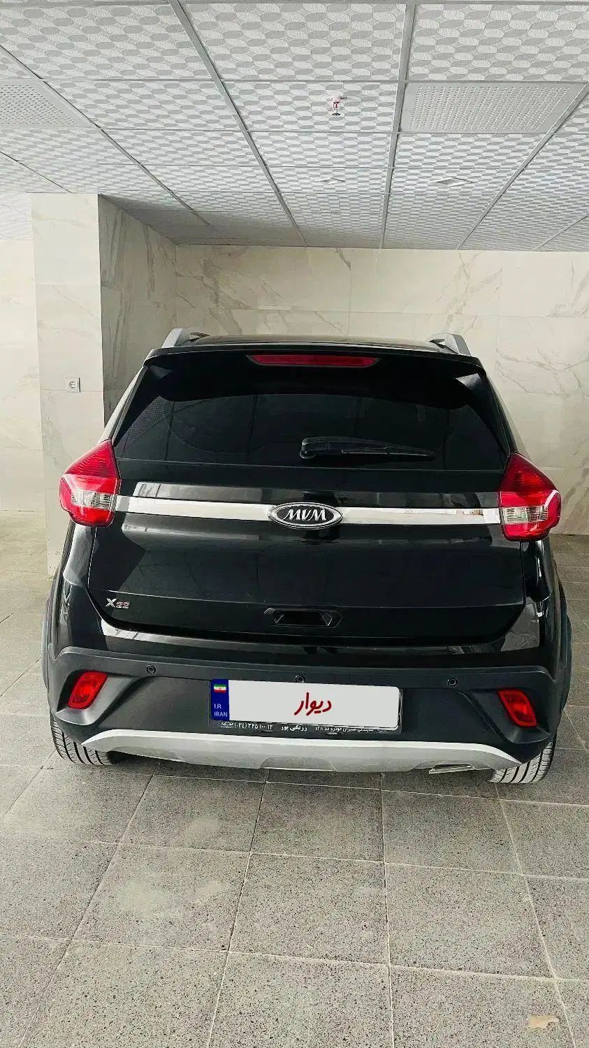 ام وی ام X22 دنده‌ای لاکچری - 1396