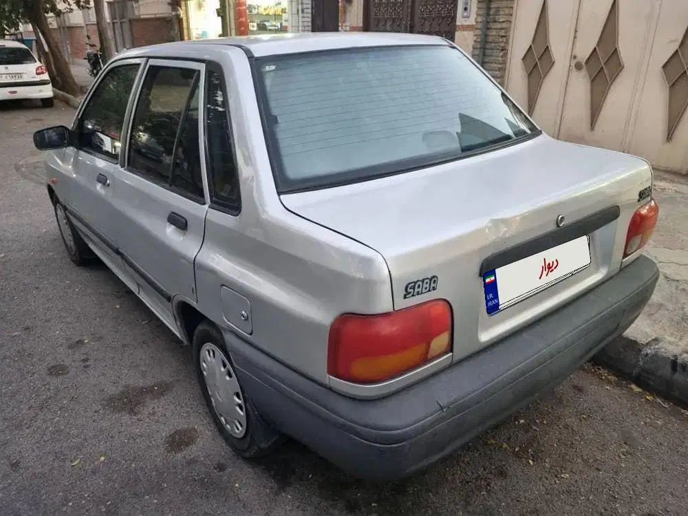 پراید صبا بنزینی - 1387