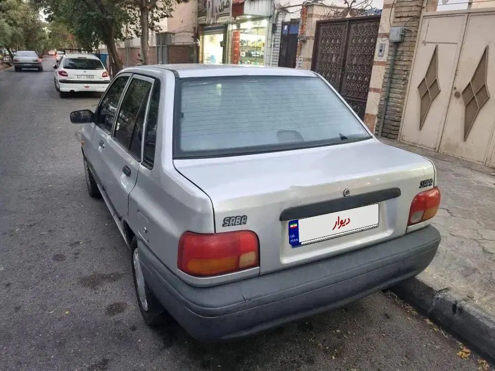پراید صبا بنزینی - 1387