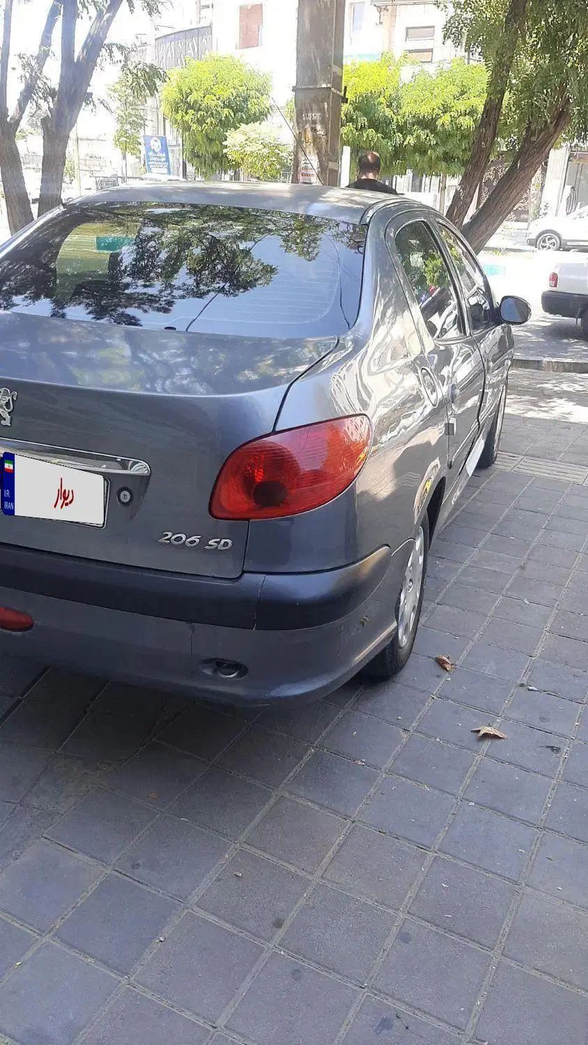 پژو ۲۰۶ صندوق دار v8 - 1386