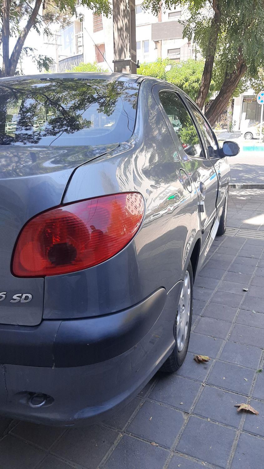 پژو ۲۰۶ صندوق دار v8 - 1386