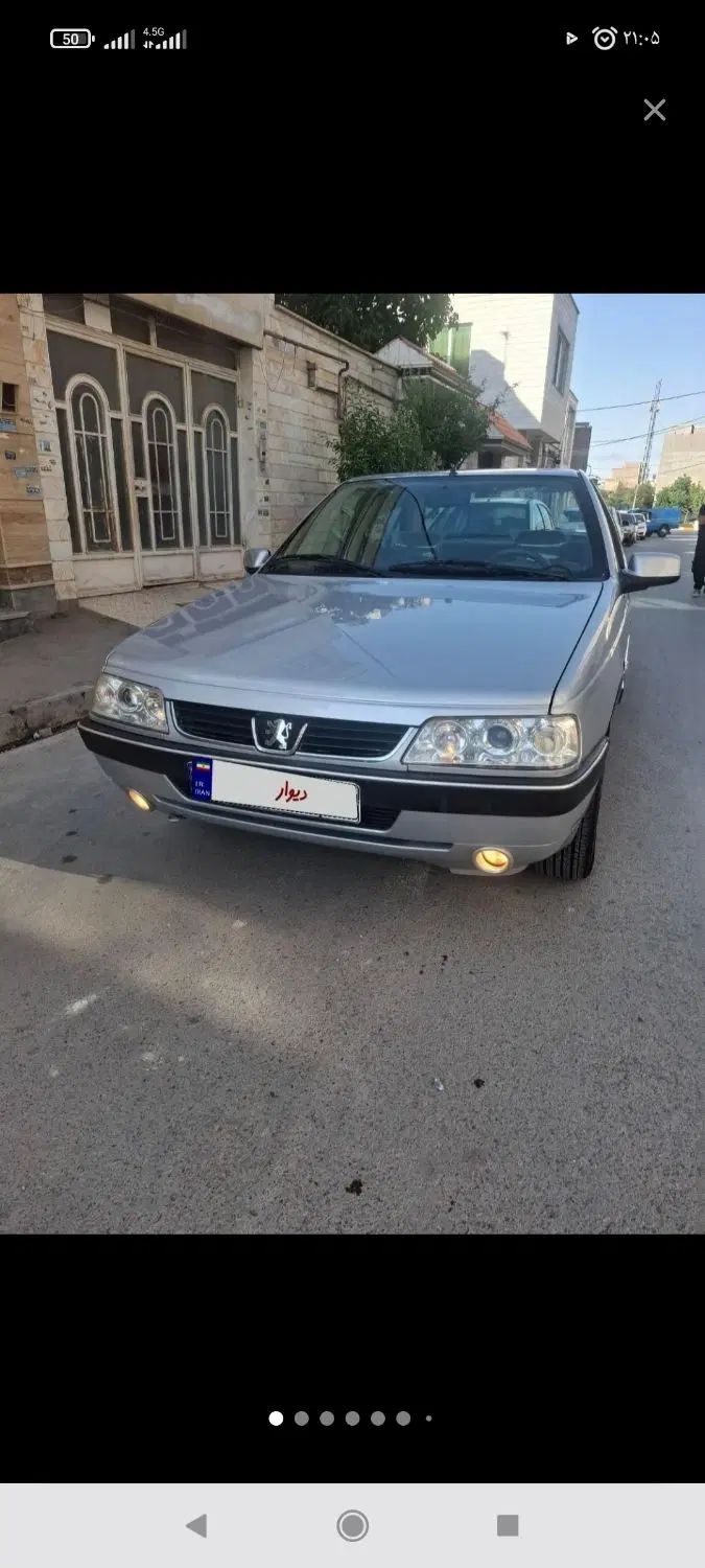 پژو 405 SLX بنزینی TU5 - 1391