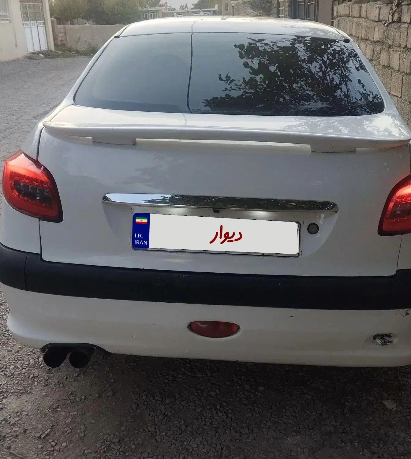 پژو ۲۰۶ صندوق دار v8 - 1385