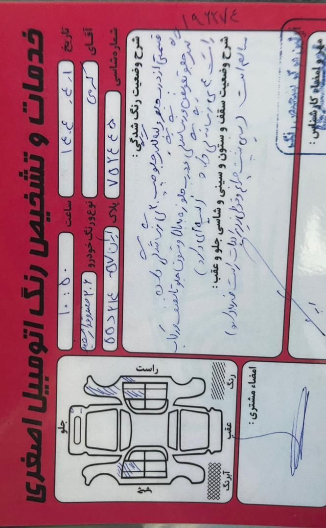 پژو ۲۰۶ صندوق دار v8 - 1395