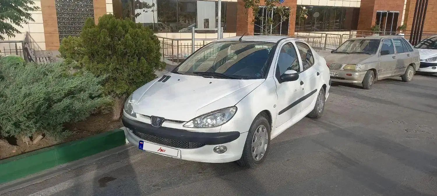پژو ۲۰۶ صندوق دار v8 - 1390