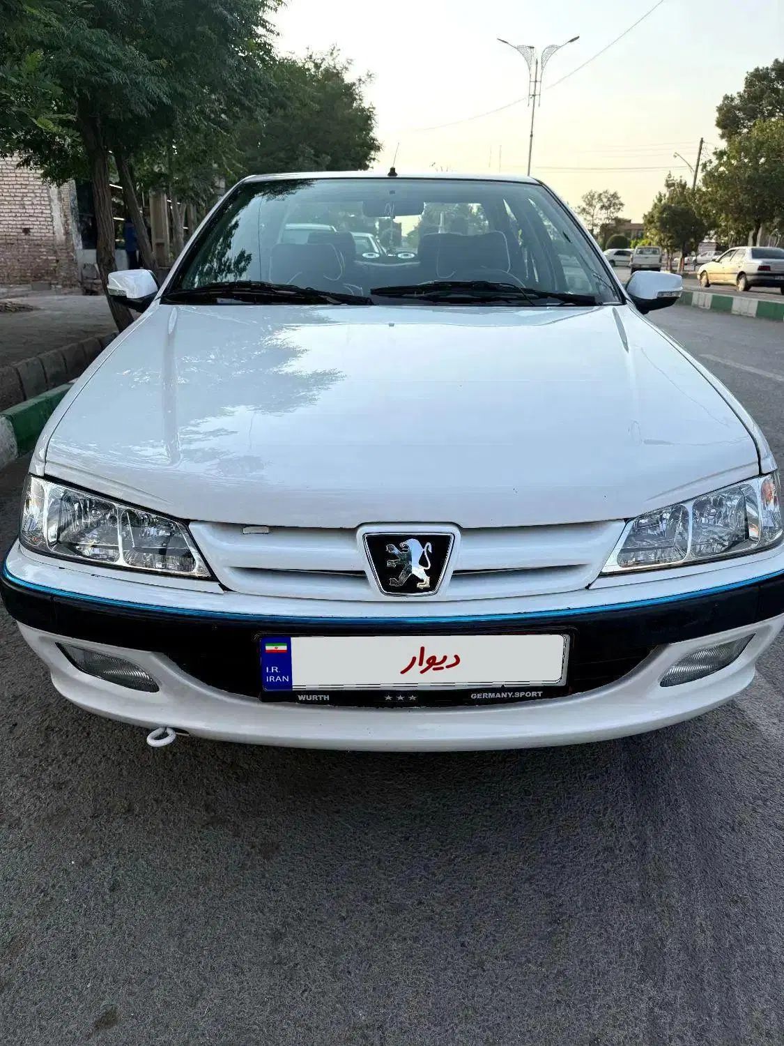 پژو پارس دوگانه سوز - 1386