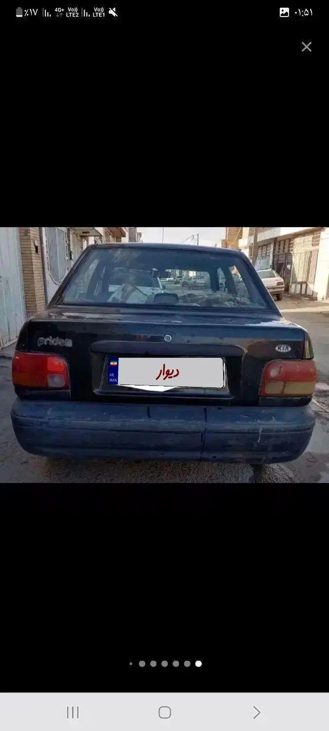 پراید صبا بنزینی - 1384