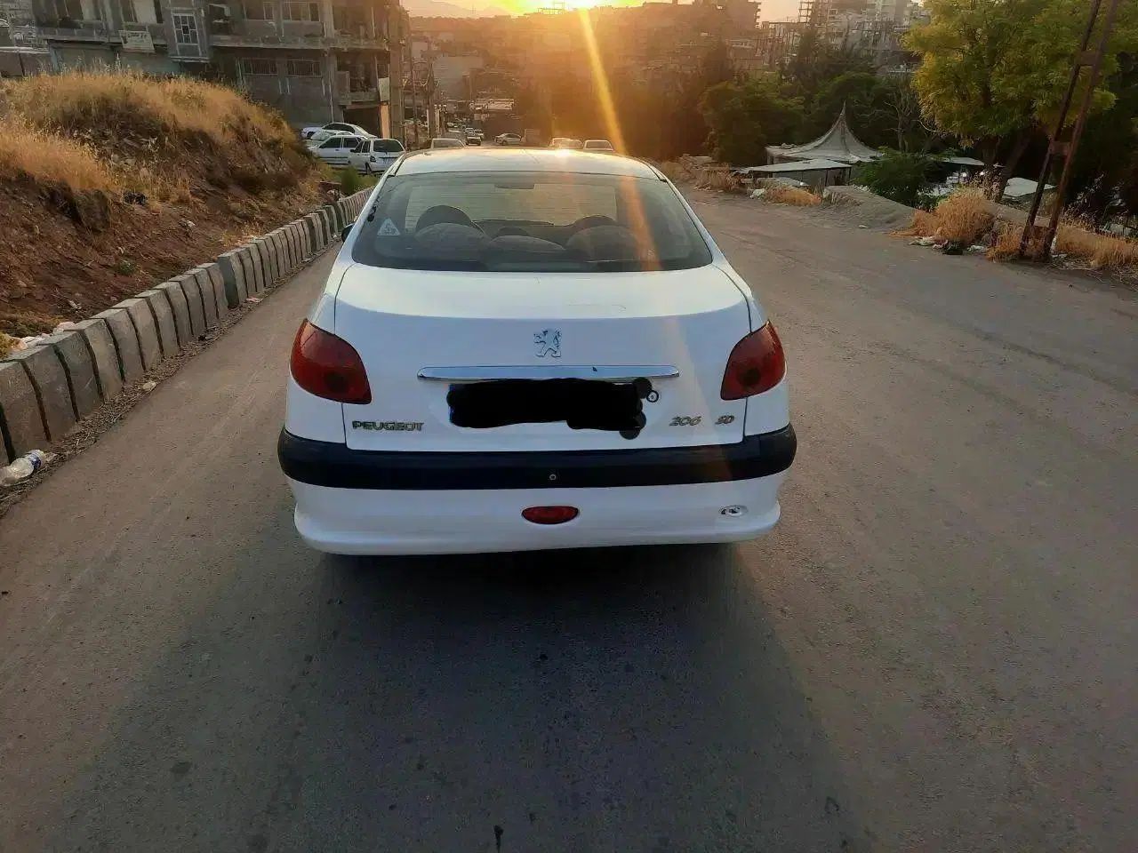 پژو ۲۰۶ صندوق دار v2 - 1388