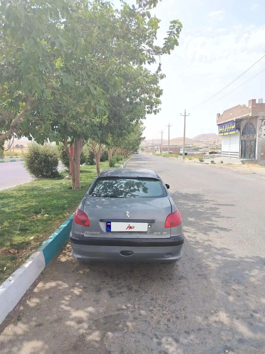 پژو ۲۰۶ صندوق دار v1 - 1386