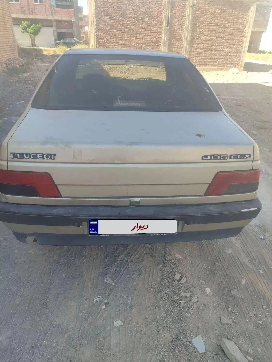 پژو 405 GLX - دوگانه سوز - 1387