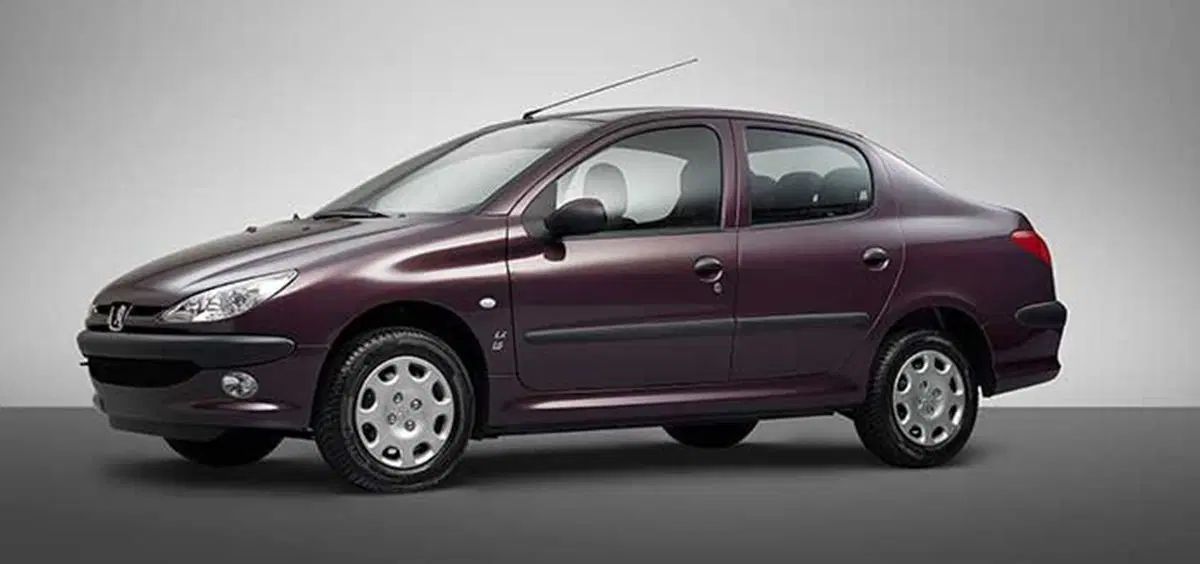 پژو ۲۰۶ صندوق دار v8 - 1396