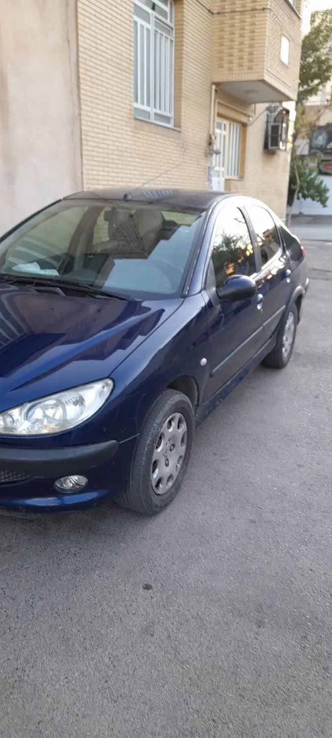 پژو ۲۰۶ صندوق دار v8 - 1388
