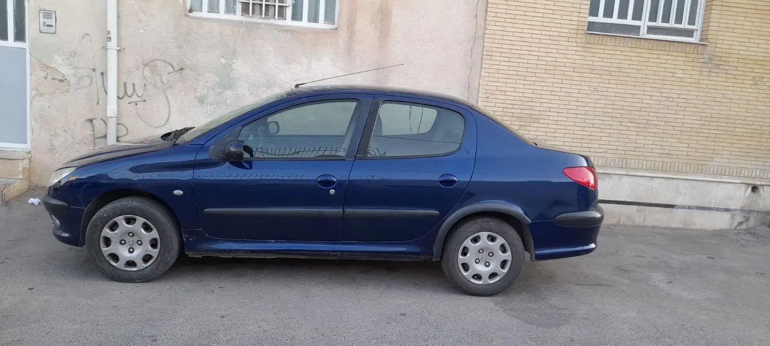 پژو ۲۰۶ صندوق دار v8 - 1388