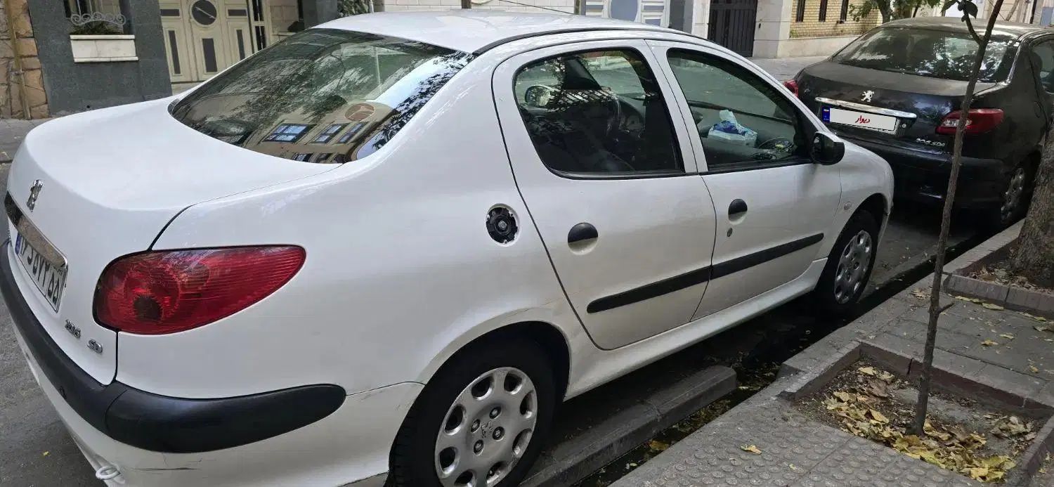 پژو ۲۰۶ صندوق دار v8 - 1395