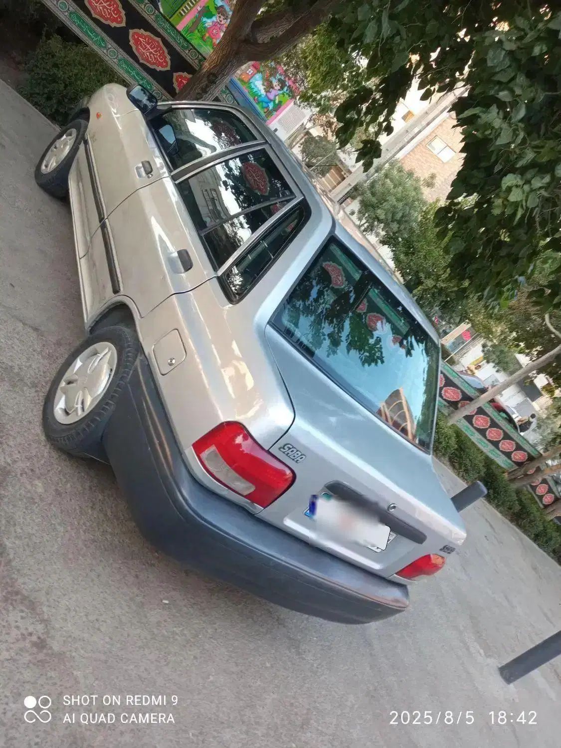 پراید صبا بنزینی - 1386