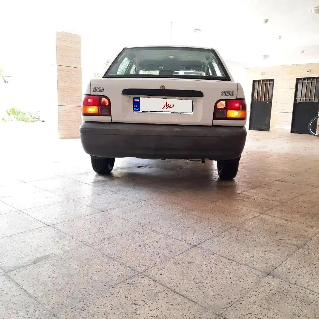پراید صبا بنزینی - 1387