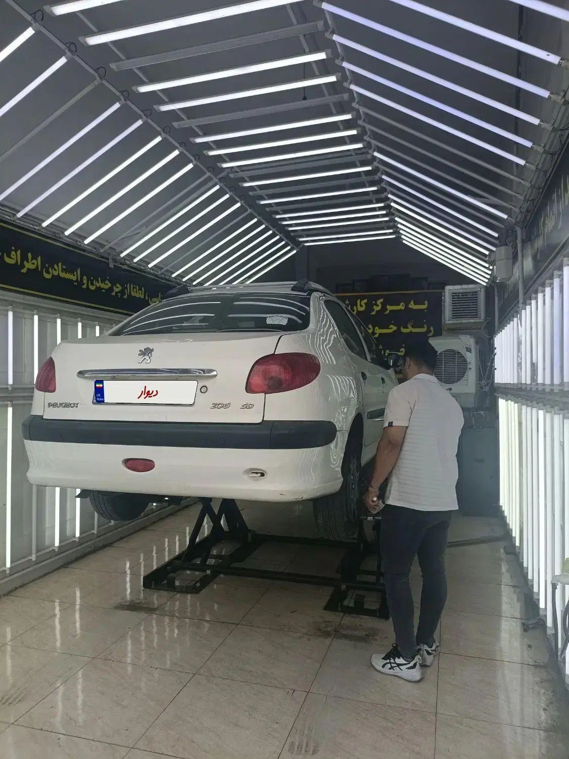 پژو ۲۰۶ صندوق دار v8 - 1394