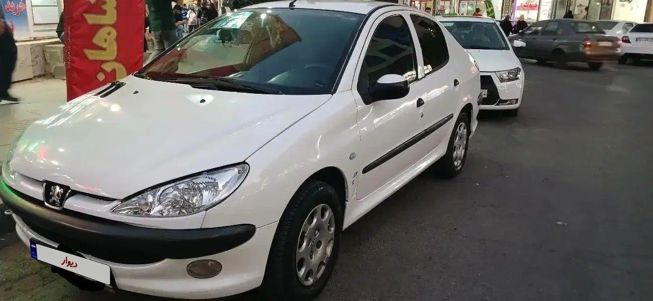 پژو ۲۰۶ صندوق دار v8 - 1392