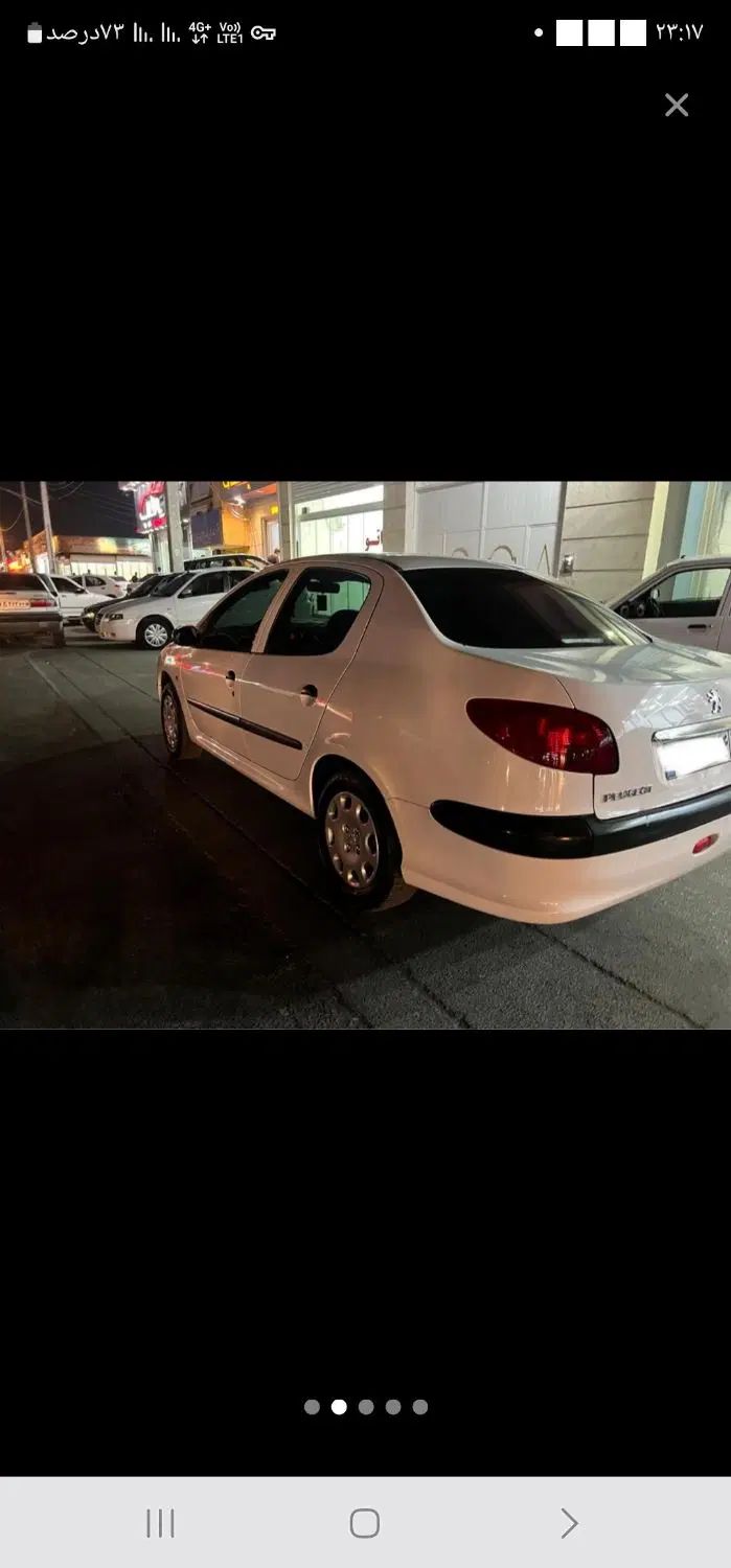 پژو ۲۰۶ صندوق دار v8 - 1390