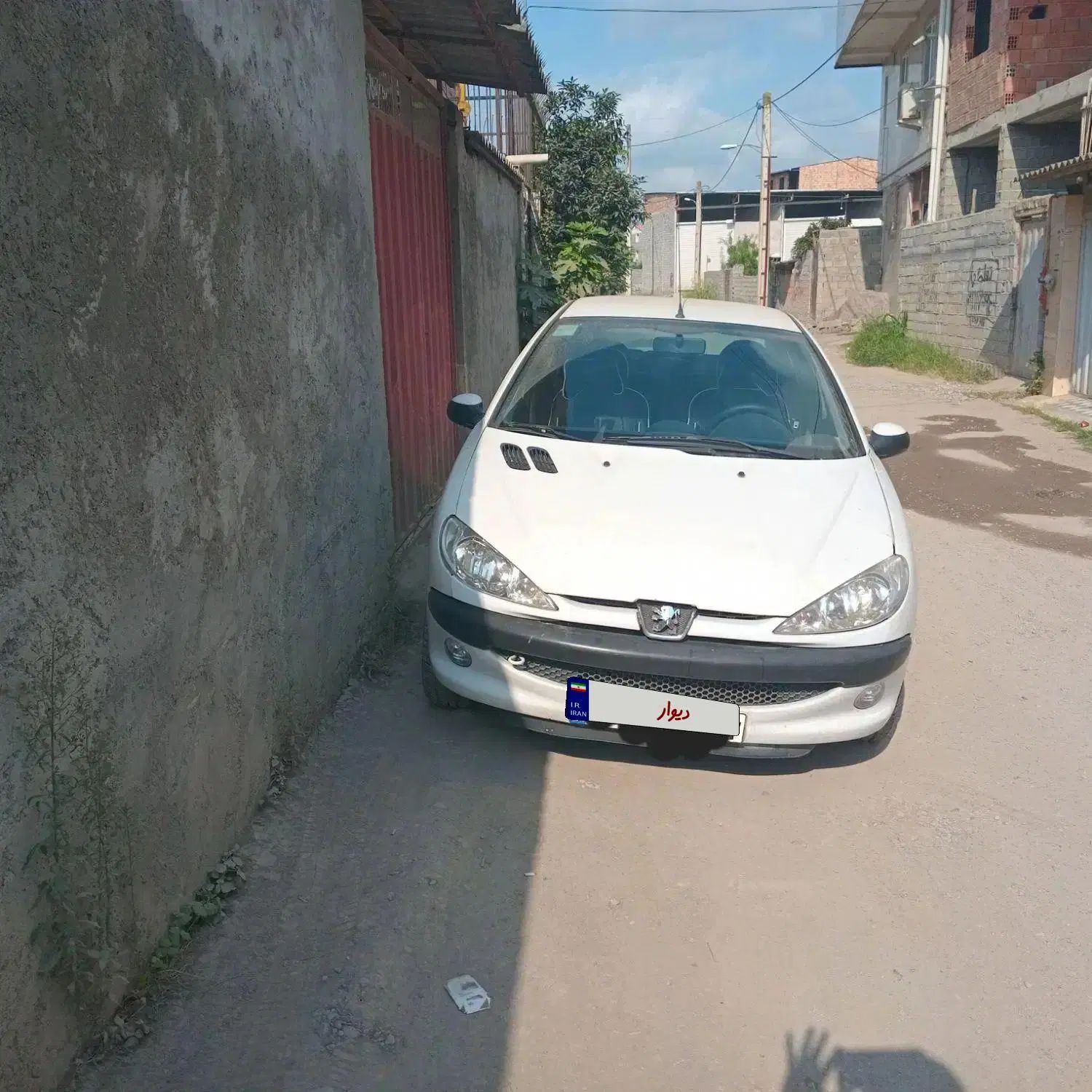 پژو ۲۰۶ صندوق دار v8 - 1389