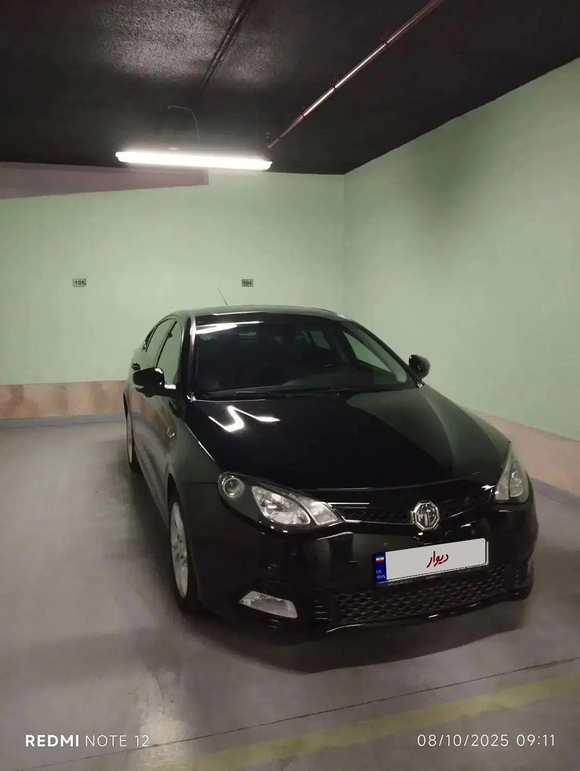 ام جی 6 لیفت بک GT فیس قدیم - 2014