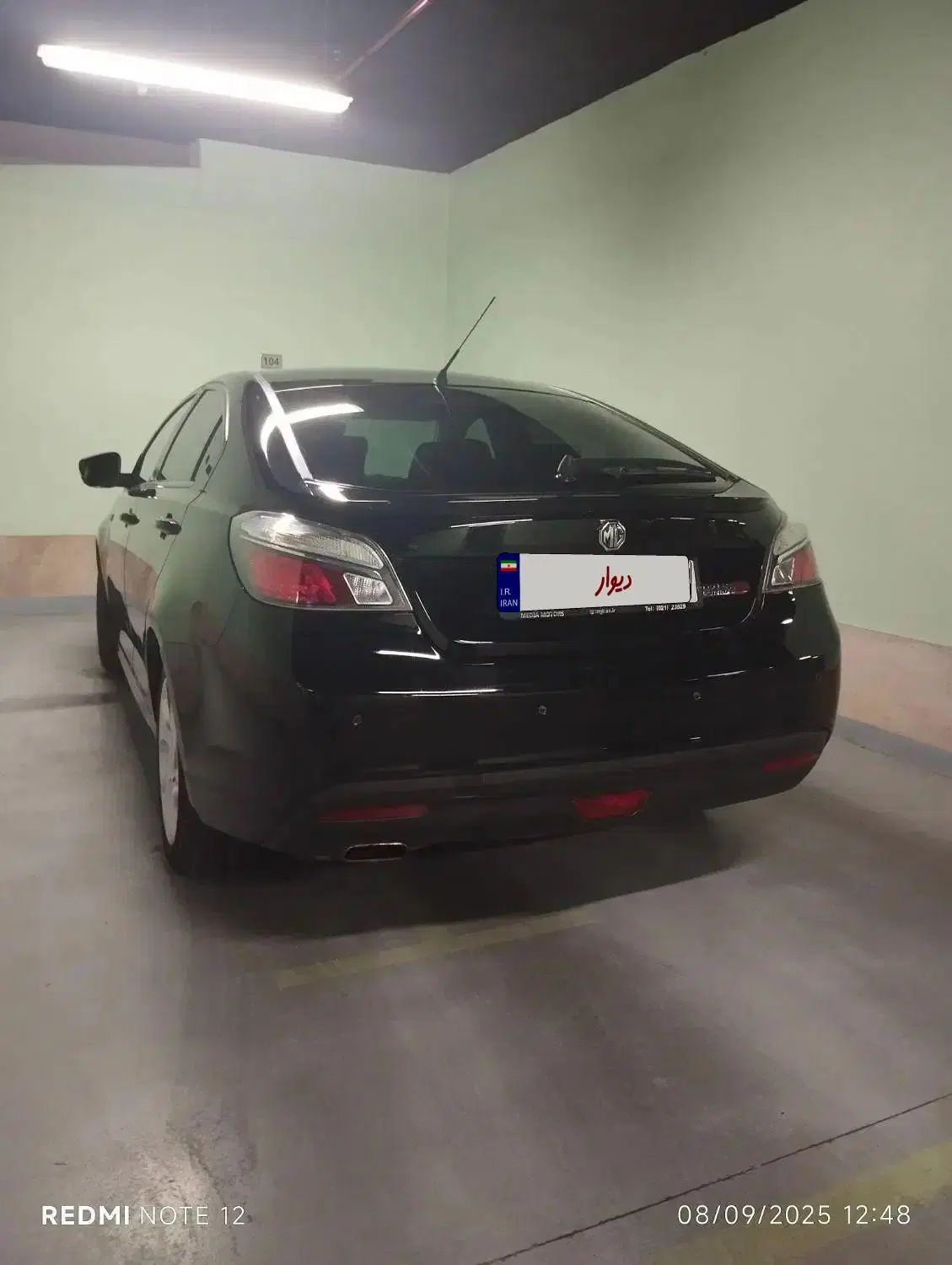 ام جی 6 لیفت بک GT فیس قدیم - 2014