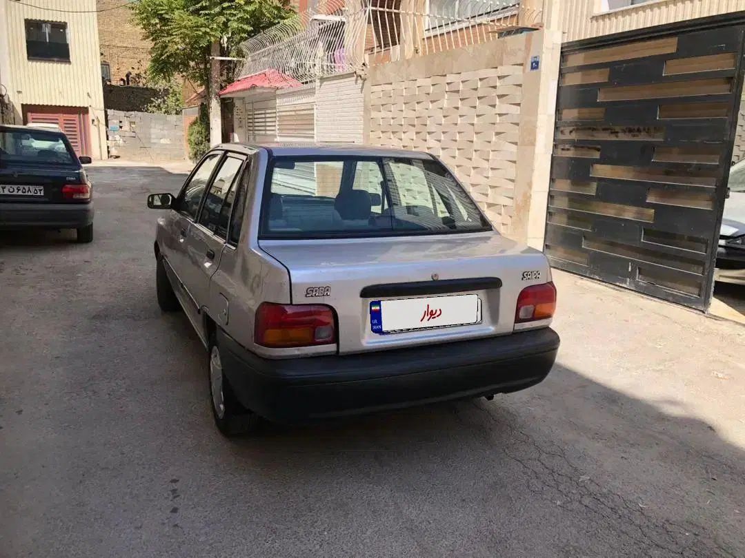پراید صبا بنزینی - 1387