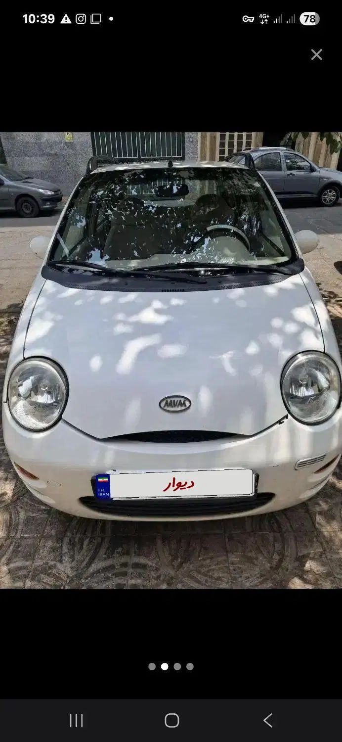ام وی ام 110 چهار سیلندر دنده ای - 1390